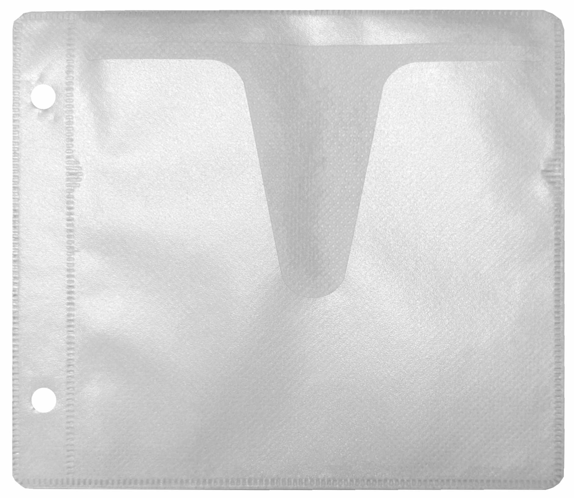 Image of ID 1317423862 1000 PREMIUM CD Double-sided Refill Plastic Sleeve White