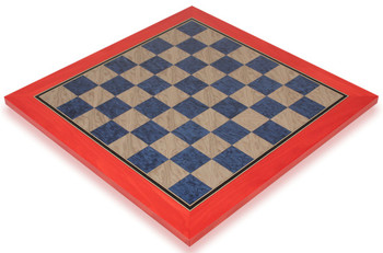 Image of ID 1318549603 Civil War Blue & Gray High Gloss Deluxe Chess Board - 175" Squares