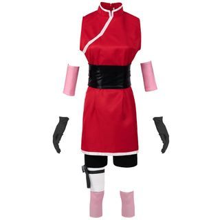 Image of ID 1334238584 Naruto Sakura Haruno Cosplay Costume Set