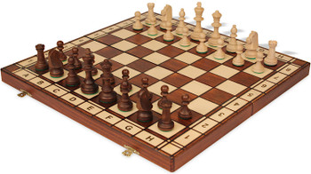 Image of ID 1335601686 Jowisz Traditional Folding Chess Set - Brown