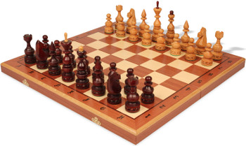 Image of ID 1335601694 Debiut Folding Chess Set - Brown