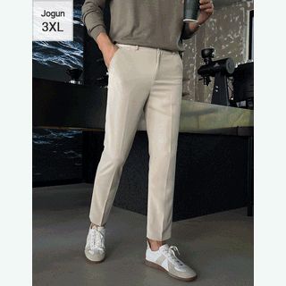 Image of ID 1345234689 Creased Tapered Suit Pants