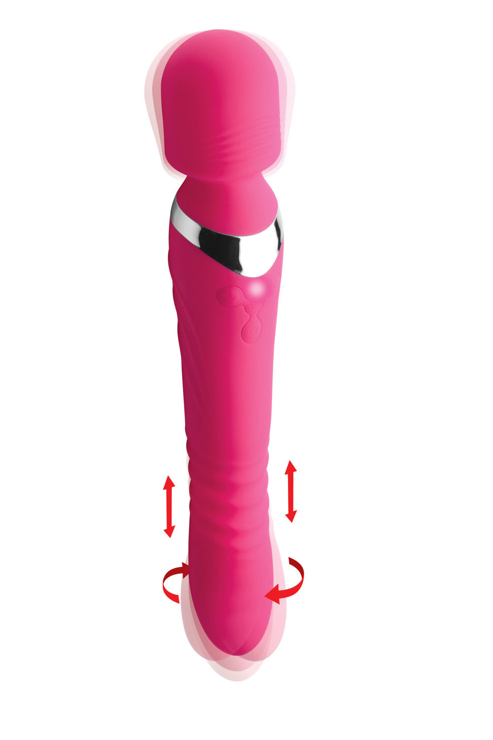 Image of ID 1347764294 Ultra Thrusting and Vibrating Silicone Wand