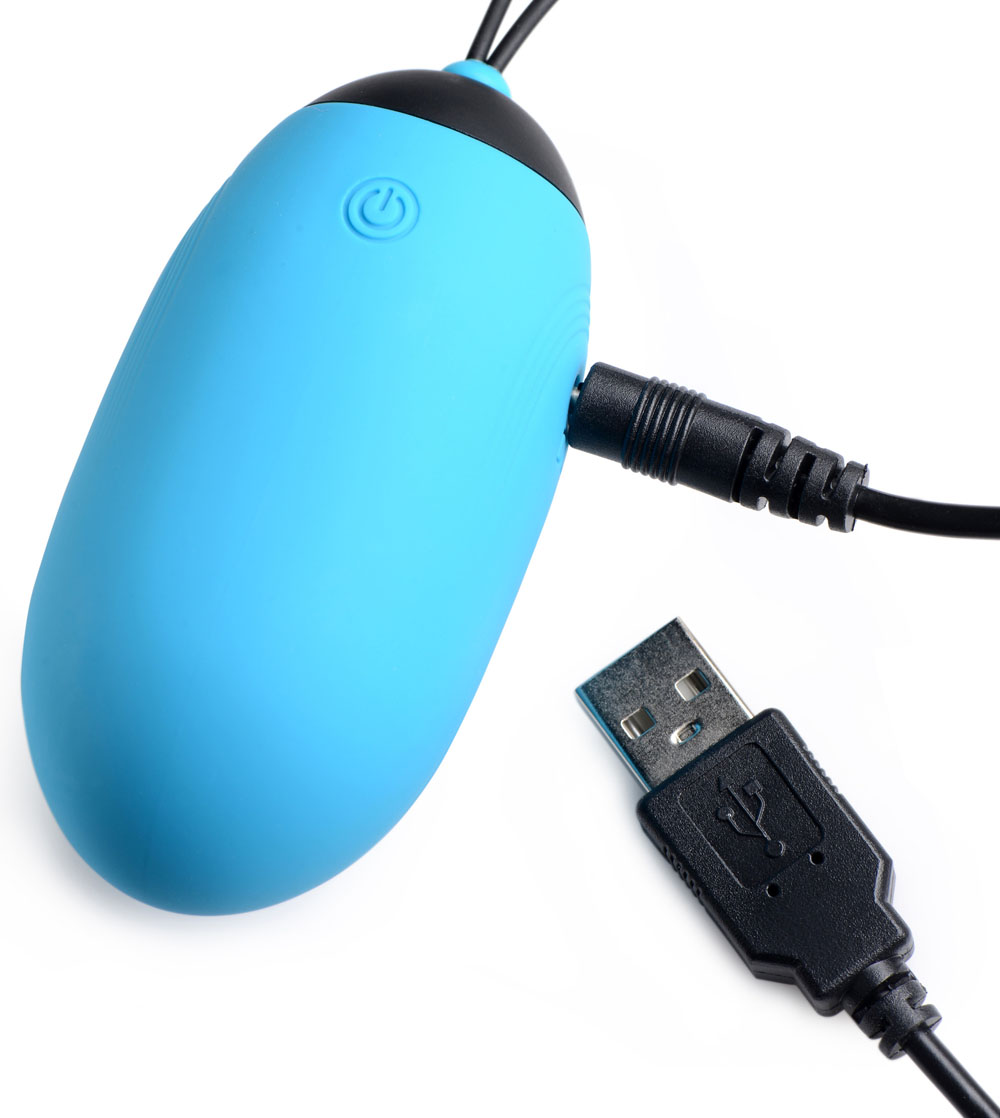 Image of ID 1347767406 Bang XL Silicone Vibrating Egg - Blue