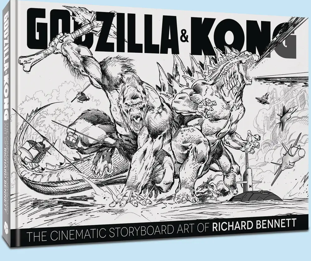 Image of ID 1350574763 Godzilla & Kong Cinematic Storyboard Art of Richard Bennett