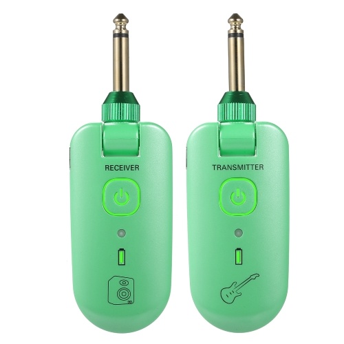 Image of ID 1352894166 double W3 Portable UHF Wireless Guitar Transmitter and Receiver Set