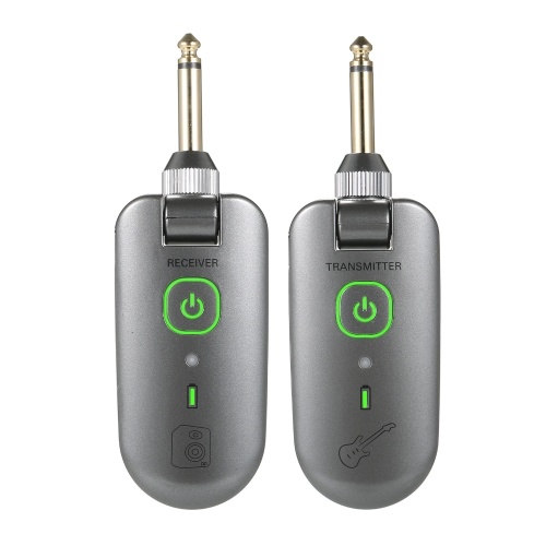 Image of ID 1352894367 double W3 Portable UHF Wireless Guitar Transmitter and Receiver Set