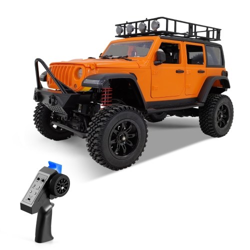 Image of ID 1352894414 MN-128 1:12 24G 4 Wheel Drive Remote Control Crawler Off-Road Truck with Lights