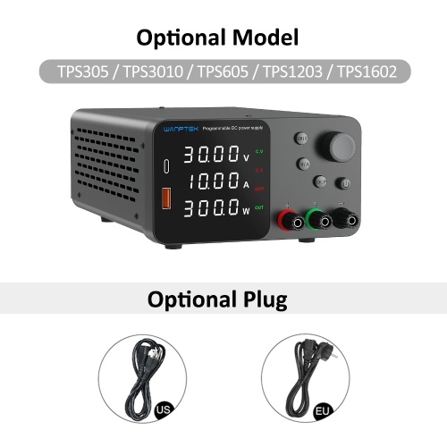 Image of ID 1352894560 WANPTEK  Variable DC Power Supply 30V 5A Bench Power Supply with 4-Digits LED Display Adjustable Switching Power Supply with Encoder Adjustment Knob Output Enable/Disable Button