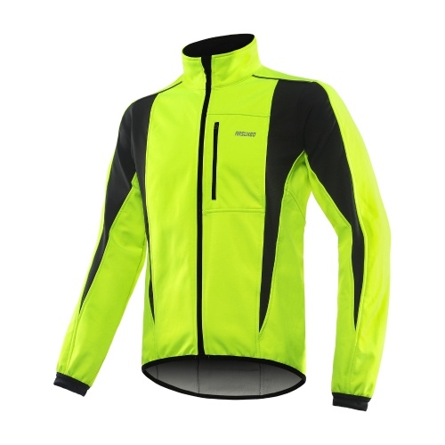 Image of ID 1352895172 Winter Warm UP Cycling Jacket Breathable Bike Outerwear Windproof Waterproof Cycling Jacket