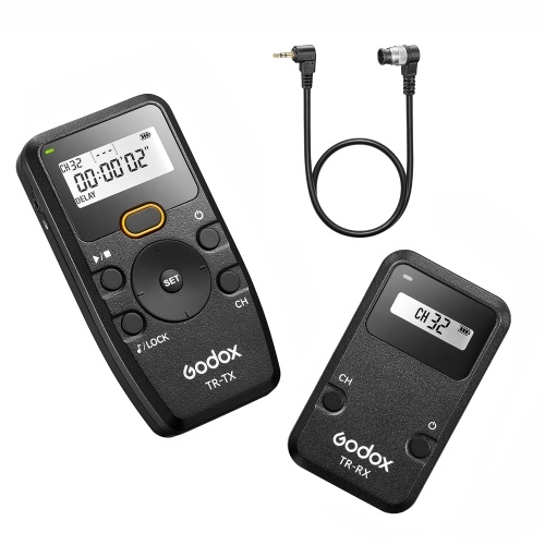 Image of ID 1352895178 Godox TR Series 24G Wireless Timer Remote Control Camera Shutter Remote(Tramsmitter and Receiver)