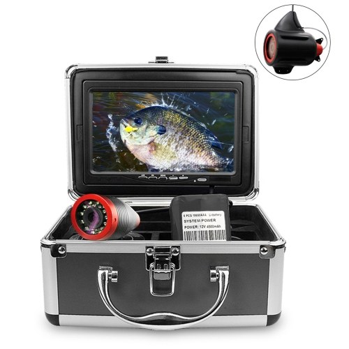 Image of ID 1352895353 Erchang Professional-grade 7 Inch Large Color Screen DVR Underwater Fishing Camera Portable Video Fish Finder with 12 IR LED Lights Removable Sun-visor for Lake Sea Fishing