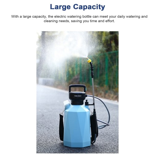 Image of ID 1352896234 USB Rechargeable Shouldered Sprinkler Handheld Electric Sprayer Agriculture Tools Watering Can Atomizing Watering Bottle Water Sprayer Multifunctional Garden Plants Sprayer Window Cleaning Tool