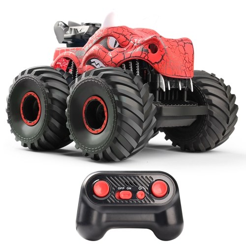 Image of ID 1352896287 1:16 24Ghz 4WD Spray Remote Control Off-Road Stunt Car with Lights Sound Rechargeable Electric Toy Car