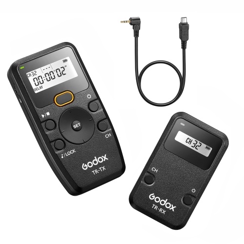 Image of ID 1352896304 Godox TR Series 24G Wireless Timer Remote Control Camera Shutter Remote(Tramsmitter and Receiver)