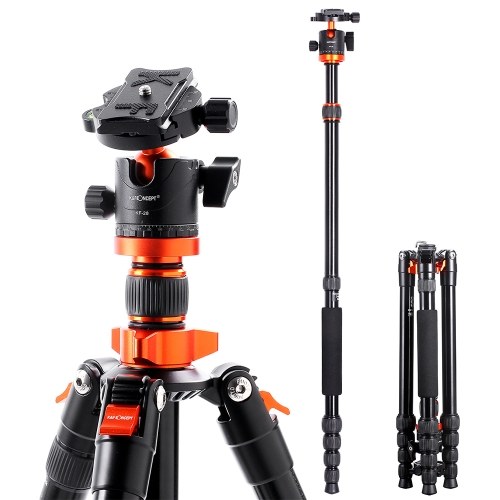 Image of ID 1352896425 K&F CONCEPT  677in Foldable Tripod Camera Stand with Ball Head