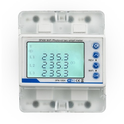 Image of ID 1352896647 Tuya WiFi 3P4W Photovoltaic Meter Three Phase Reclosure Switch Intelligent Reclosing Protector