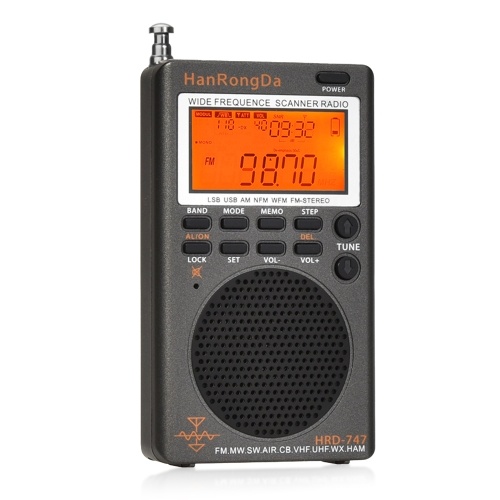 Image of ID 1352897370 FM Radio Digital Portable Stereo Speaker MP3 Audio Player High Fidelity Sound Quality VHF/UHF Channel Reception