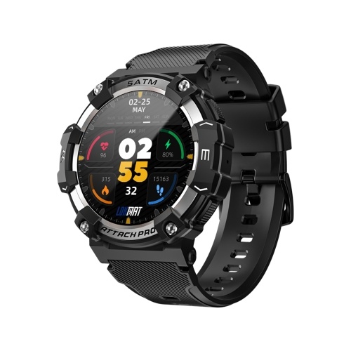 Image of ID 1352897755 LOKMAT ATTACK 2 PRO Smart Watch 139-Inch TFT LED Full Touch Screen BT Call Fitness Tracker
