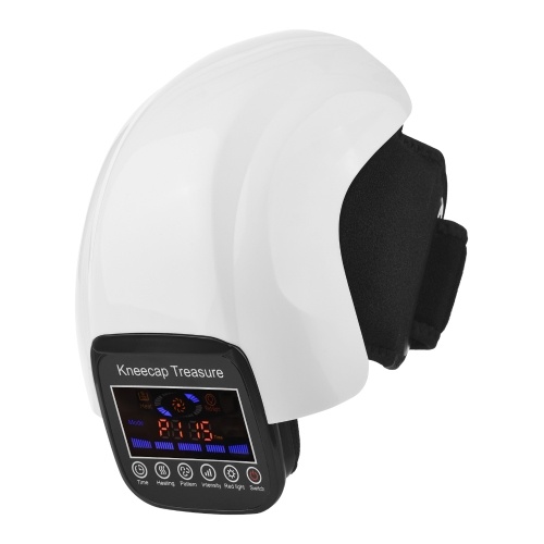 Image of ID 1352897793 Wireless Knee Massager with 3 Adjustable Heat Patterns Intensity Time Red Light White