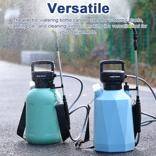 Image of ID 1352898219 USB Rechargeable Shouldered Sprinkler Handheld Electric Sprayer Agriculture Tools Watering Can Atomizing Watering Bottle Water Sprayer Multifunctional Garden Plants Sprayer Window Cleaning Tool