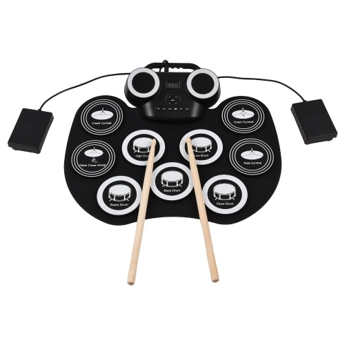 Image of ID 1356259073 G3002 Portable Roll-up Electronic Drum Pad Silicon Digital Drum