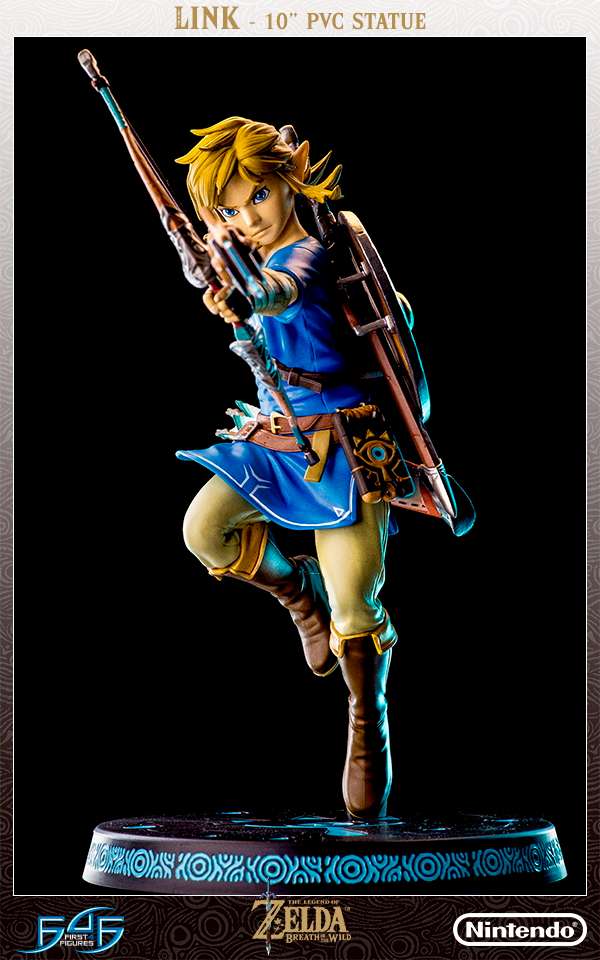 Image of ID 1356832931 The Legend of Zelda: Breath of the Wild - Link PVC Statue (F4F) Collectors Edition
