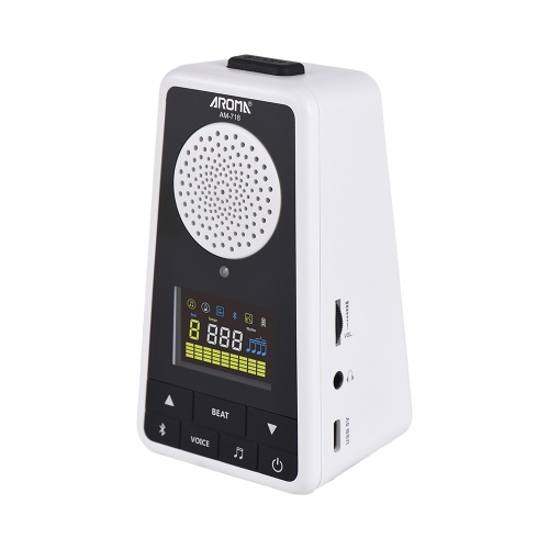 Image of ID 1360780985 AROMA 2-in-1 Metronome BT Speaker for Guitar Piano Drum Violin