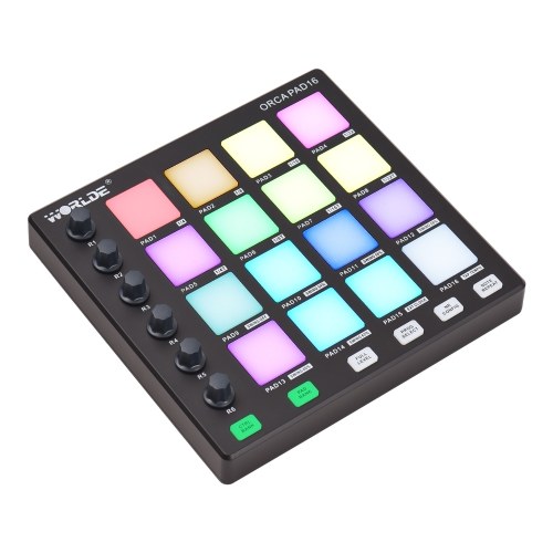 Image of ID 1360781177 WORLDE MIDI Controller Beat Maker Machine Portable Mini MIDI Controller Pad USB for Beginner Music Production