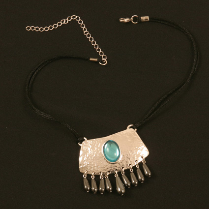 Image of ID 1363041652 Anput - Women's Egyptian Silver Necklace