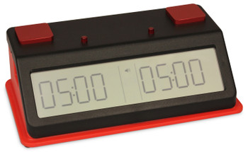 Image of ID 1363508815 ZMF TapNSet Digital Chess Clock - Black & Red