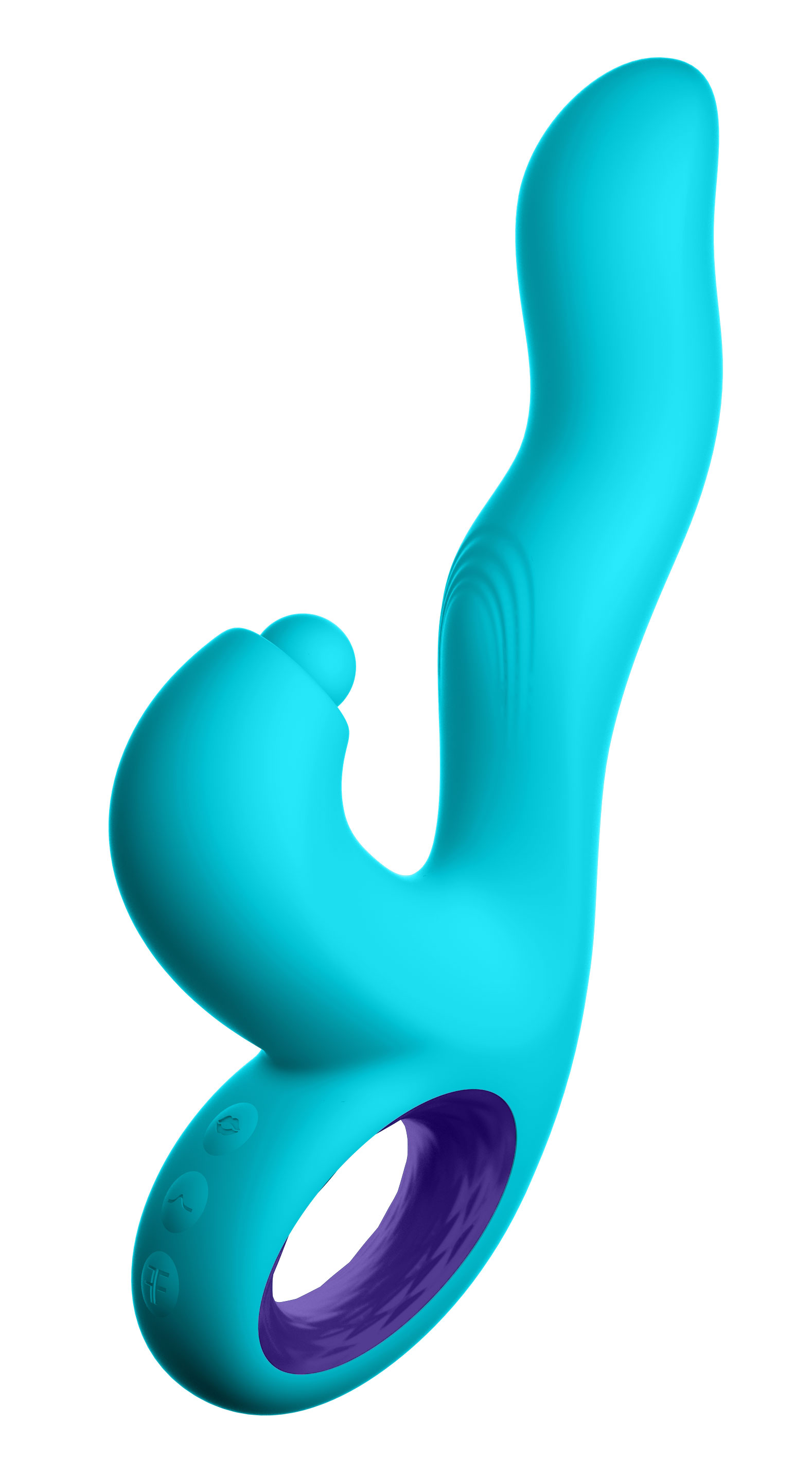 Image of ID 1365951577 Klio Triple Action Thumping Rabbit Vibrator -  Turquoise