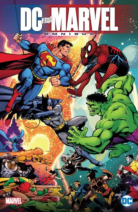Image of ID 1374786989 DC Versus Marvel Omnibus HC George Perez Cover