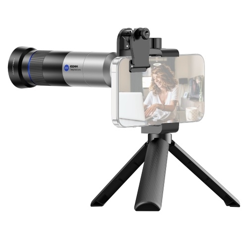 Image of ID 1375547143 MARTVSEN 28X Monocular Telescope with Tripod Stand Lens Adapter and Phone Clip