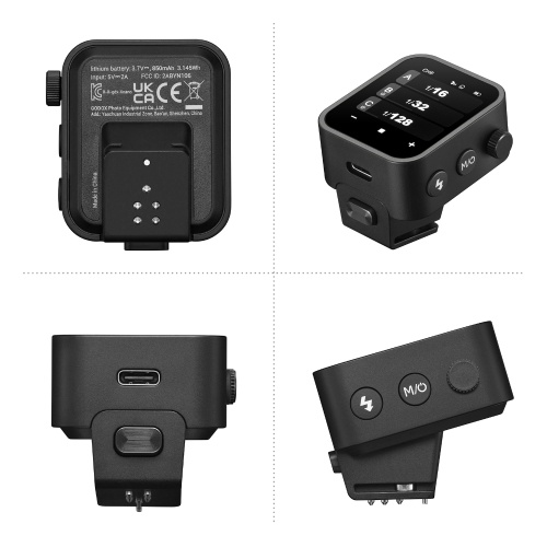 Image of ID 1375547219 GODOX X3F 24G Wireless Flash Trigger Transmitter TTL Autoflash with Large OLED Touchscreen