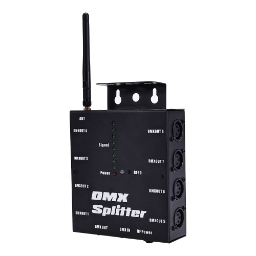 Image of ID 1375547481 DMX512 Wireless Lighting Signal Amplifier Distributor Signal Decoder