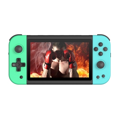 Image of ID 1375547737 PowKiddy X51 Handheld Game Console Portable Game Player 5-inch IPS HD Screen Video Music Playback Support Search/Favorite 2 Gamepad Connection Game Save/Load HD Output Rechargeable 3000mAh Battery
