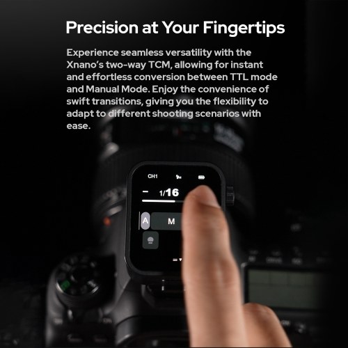 Image of ID 1375547777 GODOX X3N 24G Wireless Flash Trigger Transmitter TTL Autoflash with Large OLED Touchscreen