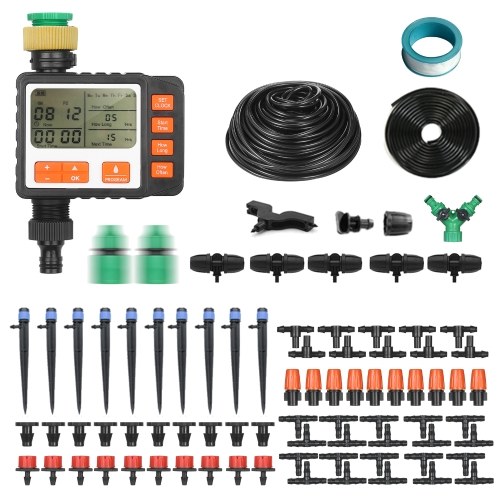 Image of ID 1375547949 Digital Irrigation System Controller Water Faucet Hose Timer BXJ-009 Drip Irrigation Kit