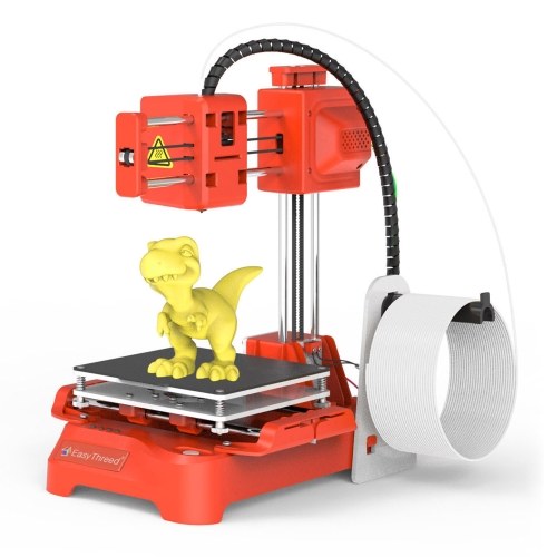 Image of ID 1375548051 EasyThreed 3D Printer for Kids Mini Desktop 3D Printer 100x100x100mm Print Size No Heated Bed One-Key Printing with TF Card PLA Sample Filament for Beginners Household Education
