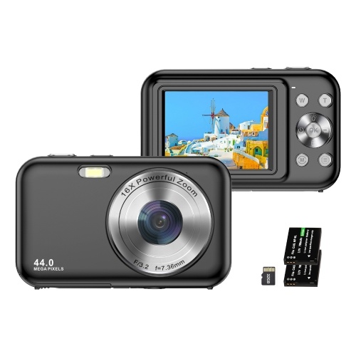 Image of ID 1375548241 Portable 1080P Digital Camera 44MP 16X Digital Zoom Auto Focus Self-Timer Anti-shaking