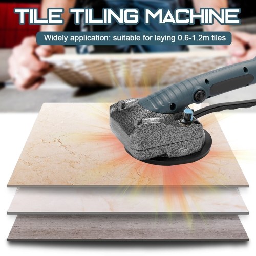 Image of ID 1375548262 10-150Hz Tile Tiling Machine Wall Floor Tiles Laying Vibrating Tool with 100*100mm Suction Cup