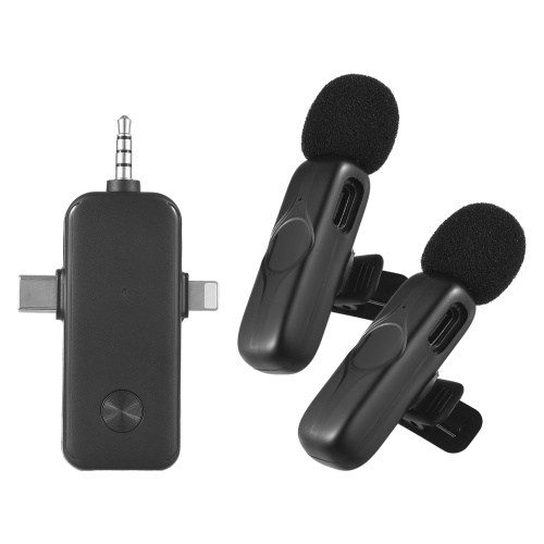 Image of ID 1375548505 M3 Wireless Lavalier Microphone System 1 Receiver + 2 Microphone