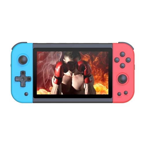 Image of ID 1375549040 PowKiddy X51 Handheld Game Console Portable Game Player 5-inch IPS HD Screen Video Music Playback Support Search/Favorite 2 Gamepad Connection Game Save/Load HD Output Rechargeable 3000mAh Battery