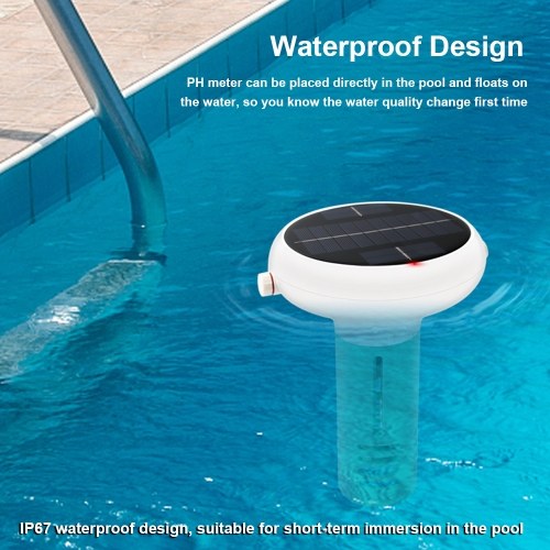 Image of ID 1375549226 WiFi Intelligent Chlorin Meter 7 in 1 PH ORP EC Total Dissolved Solids Salinity Temp CL Test Meter Swimming Pool Water Tester Online Analyzer Solar Powered