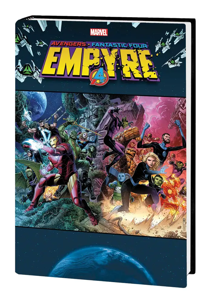 Image of ID 1377647692 Empyre Omnibus HC (Cheung Avengers Fantastic Four Cover)