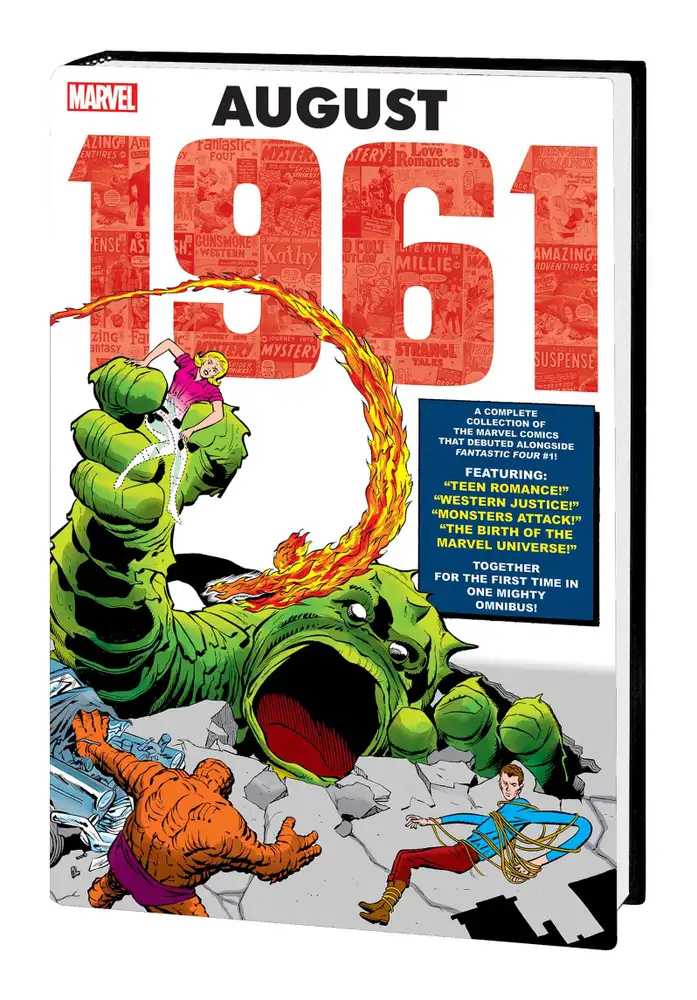 Image of ID 1377648093 Marvel August 1961 Omnibus HC (Kirby DM Variant)