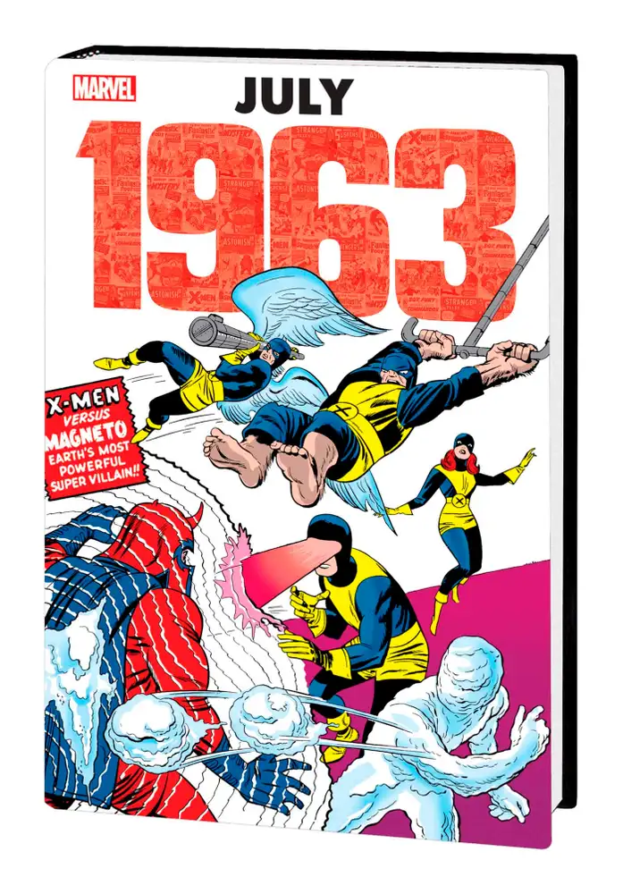 Image of ID 1378022844 Marvel July 1963 Omnibus HC Kirby X-Men Cover Dm Only