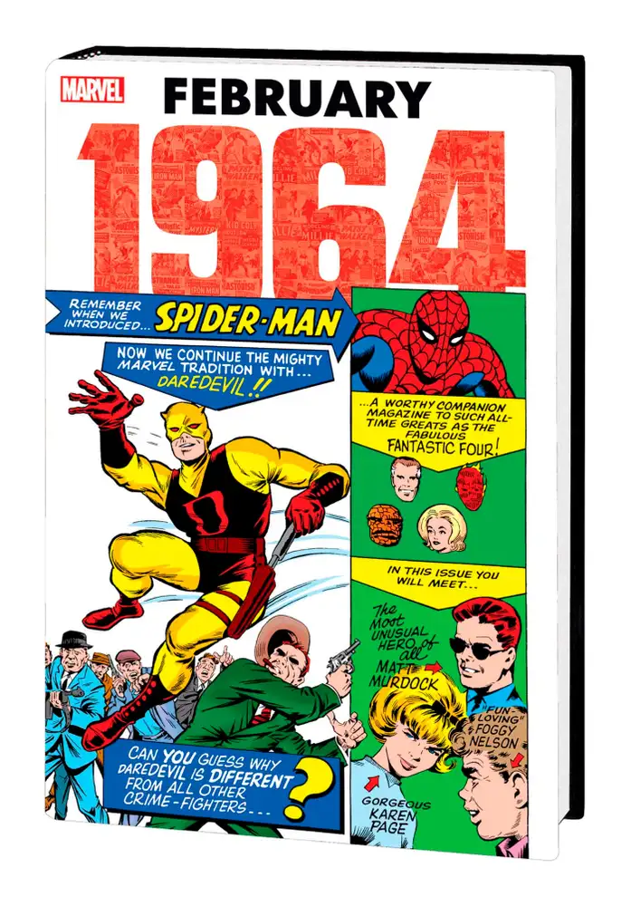 Image of ID 1378023045 Marvel February 1964 Omnibus HC Dm Var