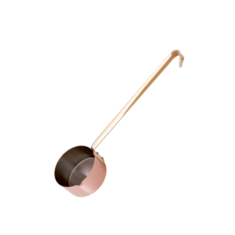 Image of ID 1379679285 Mauviel Mini Copper Flambé Ladle 04-qt